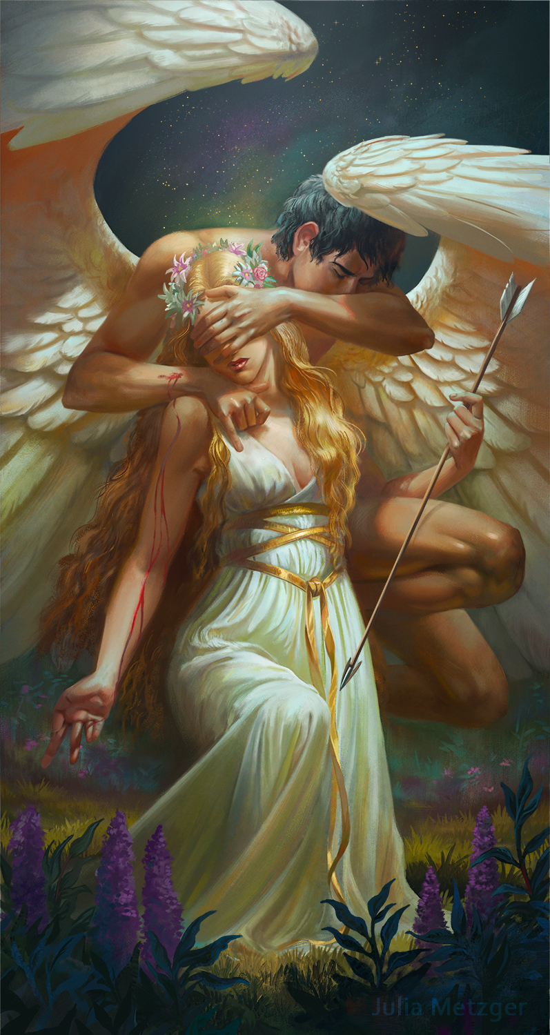 Eros and Psyche by Julia Metzger